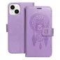 Apple iPhone 14 Book Handytaschen MEZZO Book Traumfänger  Lila (Purple)