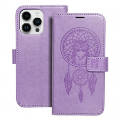 Apple iPhone 14 Pro Max Book Handytaschen MEZZO Book Traumfänger  Lila (Purple)