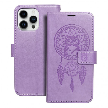 Apple iPhone 14 Pro Max Book Handytaschen MEZZO Book Traumfänger  Lila (Purple)