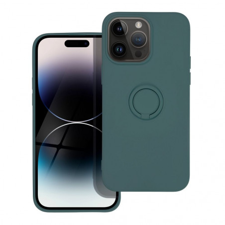 Apple iPhone 14 Pro Max Hülle Silicone ring Grün