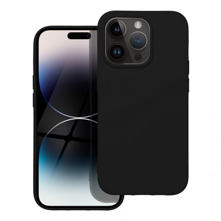 Apple iPhone 14 Pro Hülle Silicone Elegant  Schwarz