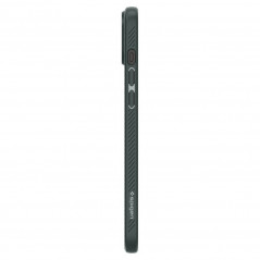 Apple iPhone 15 Hülle Spigen  Liquid Air Abgrundgrün