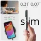 Apple iPhone 15 Hülle Spigen  Liquid Air Abgrundgrün