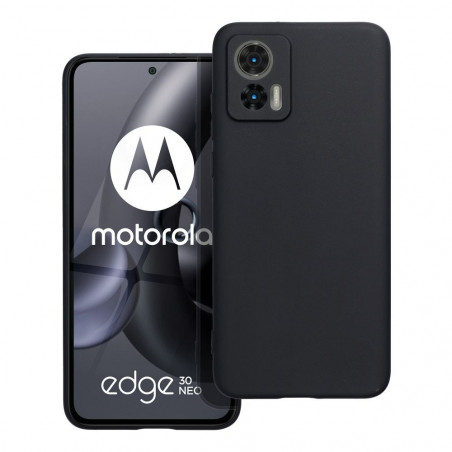 Motorola Edge 30 Neo Hülle MATT Schwarz