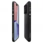 Apple iPhone 15 Pro Max Hülle Spigen  Liquid Air Matt Schwarz