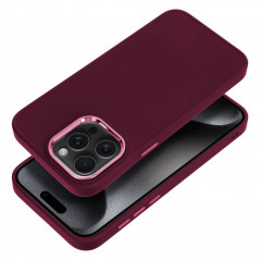 Apple iPhone 15 Pro Max Hülle FRAME Elegant  Lila (Purple)
