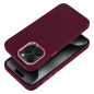 Apple iPhone 15 Pro Max Hülle FRAME Elegant  Lila (Purple)