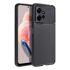 XIAOMI Redmi Note 12 4G Hülle Carbon premium Elegant  Schwarz
