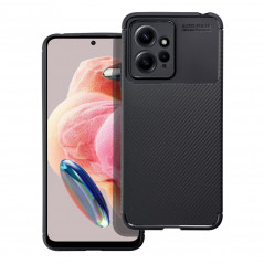 XIAOMI Redmi Note 12 4G Hülle Carbon premium Elegant  Schwarz