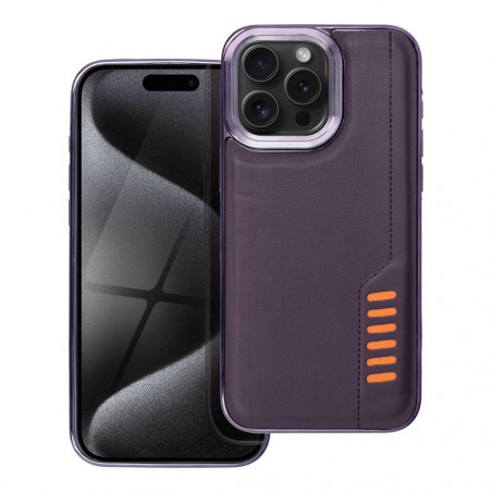 Apple iPhone 15 Pro Max Hülle MILANO Dunkellila