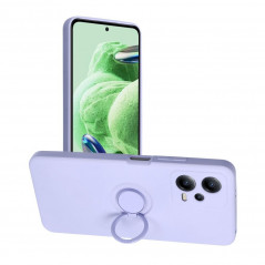XIAOMI Redmi Note 12 5G Hülle Silicone ring Lila (Violet)