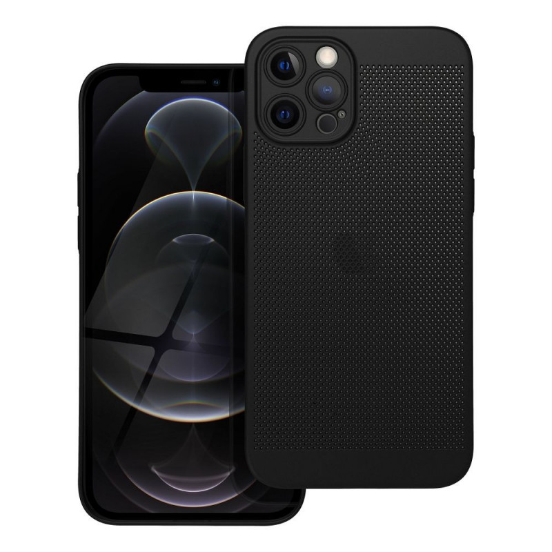 Apple iPhone 12 Pro Hülle Breezy Schwarz