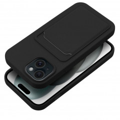 Apple iPhone 15 Hülle Card Schwarz
