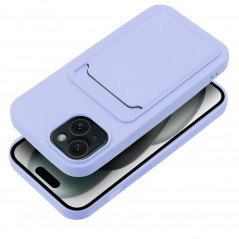Apple iPhone 15 Hülle Card Lila (Violet)