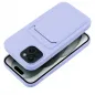 Apple iPhone 15 Hülle Card Lila (Violet)