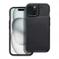 Apple iPhone 15 Hülle Carbon premium Elegant  Schwarz