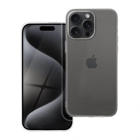 Apple iPhone 15 Pro Max Hülle CLEAR 2mm Durchsichtbar