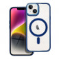 Apple iPhone 14 Hülle Color Edge Mag MagSAFE  Navy blau