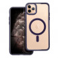 Apple iPhone 11 Pro Max Hülle Color Edge Mag MagSAFE  Tiefviolett