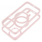 Apple iPhone 12 Pro Hülle Color Edge Mag MagSAFE  Rosa