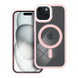 Apple iPhone 15 Hülle Color Edge Mag MagSAFE  Rosa
