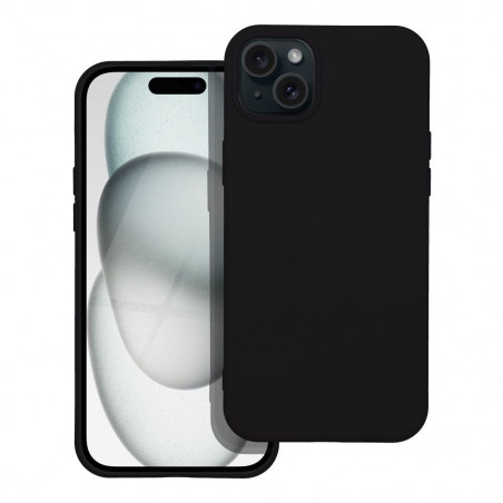 Apple iPhone 15 Hülle Silicone Elegant  Schwarz