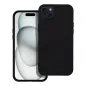 Apple iPhone 15 Hülle Silicone Elegant  Schwarz