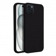 Apple iPhone 15 Hülle Silicone Elegant  Schwarz