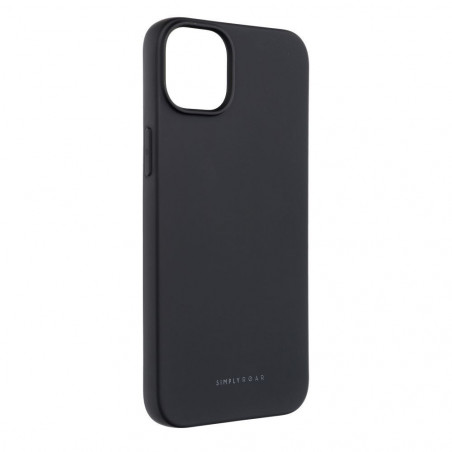 Apple iPhone 15 Plus Hülle Roar Space Monochromatische, Elegant  Schwarz