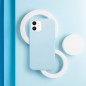 Apple iPhone 15 Plus Hülle Roar Space Monochromatische, Elegant  Himmelblau