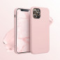 Apple iPhone 15 Pro Hülle Roar Space Monochromatische, Elegant  Rosa