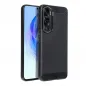 Honor 90 Lite 5G Hülle Carbon Elegant  Schwarz