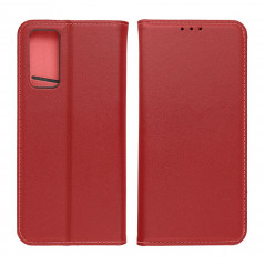 Apple iPhone 15 Book Handytaschen Leather case SMART PRO Elegant  Rotwein