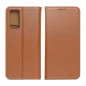 Apple iPhone 15 Pro Book Handytaschen Leather case SMART PRO Elegant  Braun