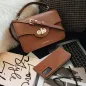 Apple iPhone 15 Pro Book Handytaschen Leather case SMART PRO Elegant  Braun