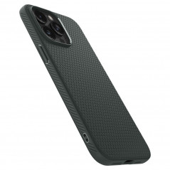 Apple iPhone 15 Pro Hülle Spigen  Liquid Air Abgrundgrün