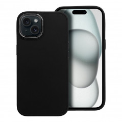 Apple iPhone 15 Hülle FRAME Elegant  Schwarz