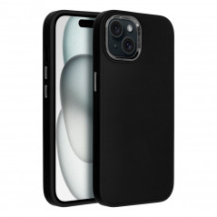 Apple iPhone 15 Hülle FRAME Elegant  Schwarz