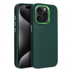 Apple iPhone 15 Pro Hülle FRAME Elegant  Grün