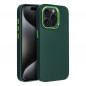 Apple iPhone 15 Pro Hülle FRAME Elegant  Grün