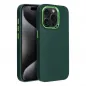 Apple iPhone 15 Pro Hülle FRAME Elegant  Grün