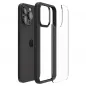 Apple iPhone 15 Pro Max Hülle Spigen Ultra Hybrid Kristallklar  Matt Schwarz