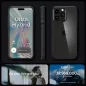 Apple iPhone 15 Pro Max Hülle Spigen Ultra Hybrid Kristallklar  Matt Schwarz