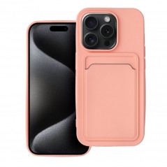 Apple iPhone 15 Pro Hülle Card Rosa
