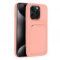 Apple iPhone 15 Pro Hülle Card Rosa