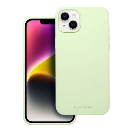 Apple iPhone 14 Plus Hülle Roar Cloud-Skin Hellgrün
