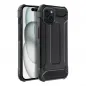 Apple iPhone 15 Gehärtete Abdeckung Armor Schwarz
