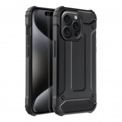 Apple iPhone 15 Pro Gehärtete Abdeckung Armor Schwarz