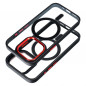 Apple iPhone 15 Hülle Color Edge Mag MagSAFE  Schwarz