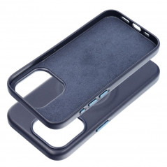Apple iPhone 15 Pro Hülle Roar Leather Mag Elegant  MagSAFE  Marine
